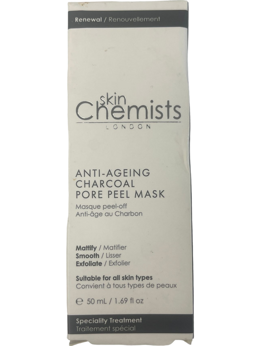 SkinChemists London Anti-Ageing Charcoal Pore Peel Mask 50ml