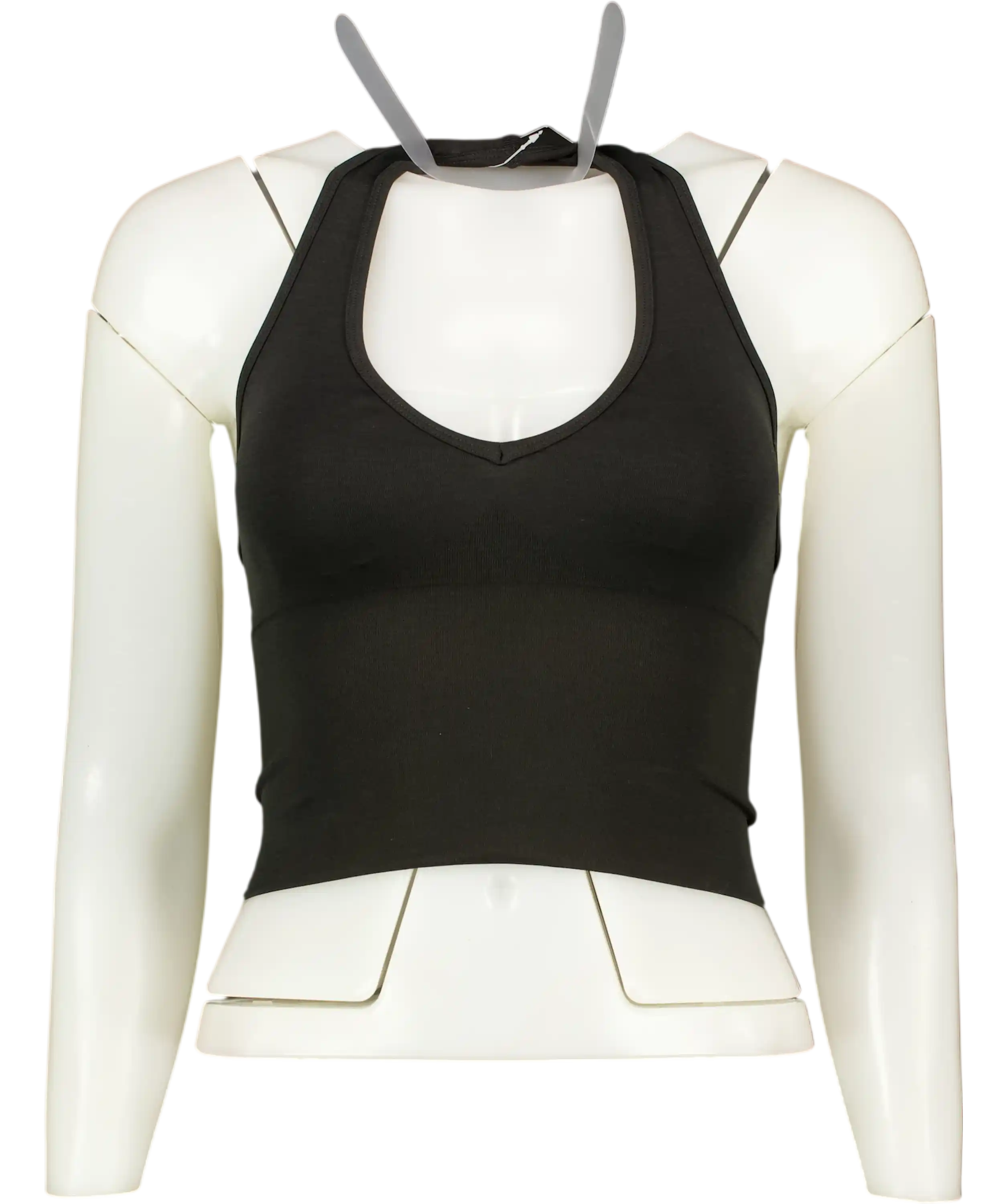 TALA Black Halterneck Sports Bra S UK S
