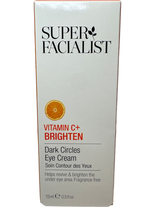 Super Facialist Printed Brightening Eye Cream Vitamin C+ 15ml