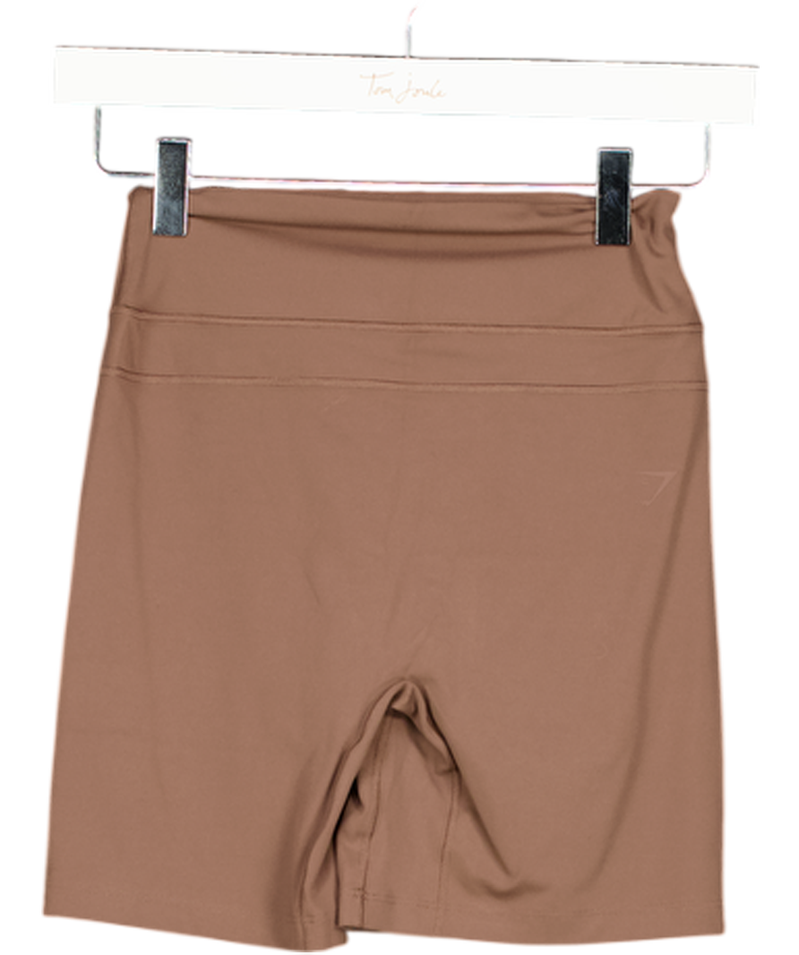 gymshark Brown Everyday Seamless Shorts UK S