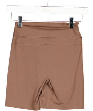 gymshark Brown Everyday Seamless Shorts UK S