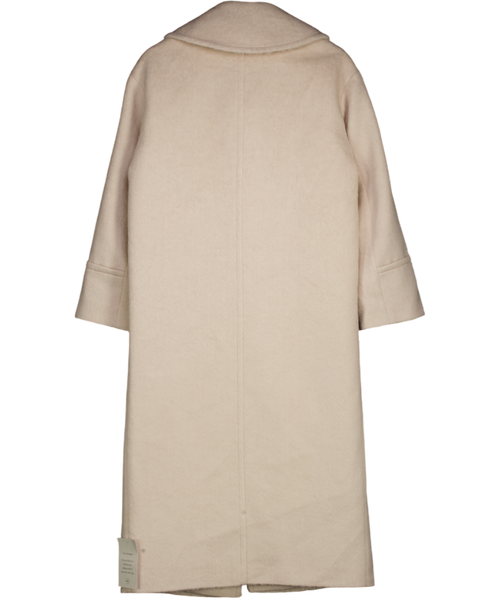 Nobody's Child Cream Relaxed Brushed Coat UK XS