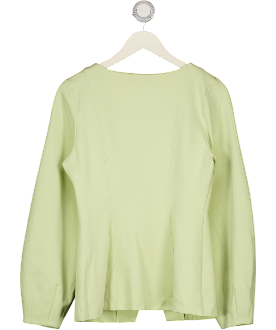 ALIGNE Pale Green Bonnie Ponte Waisted Blazer UK 10