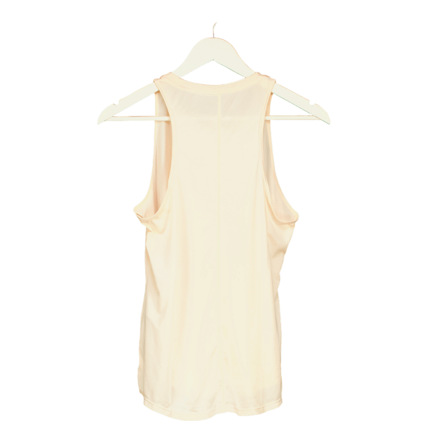 Nike Pink/White One Classic Dri-fit Tank Top UK S