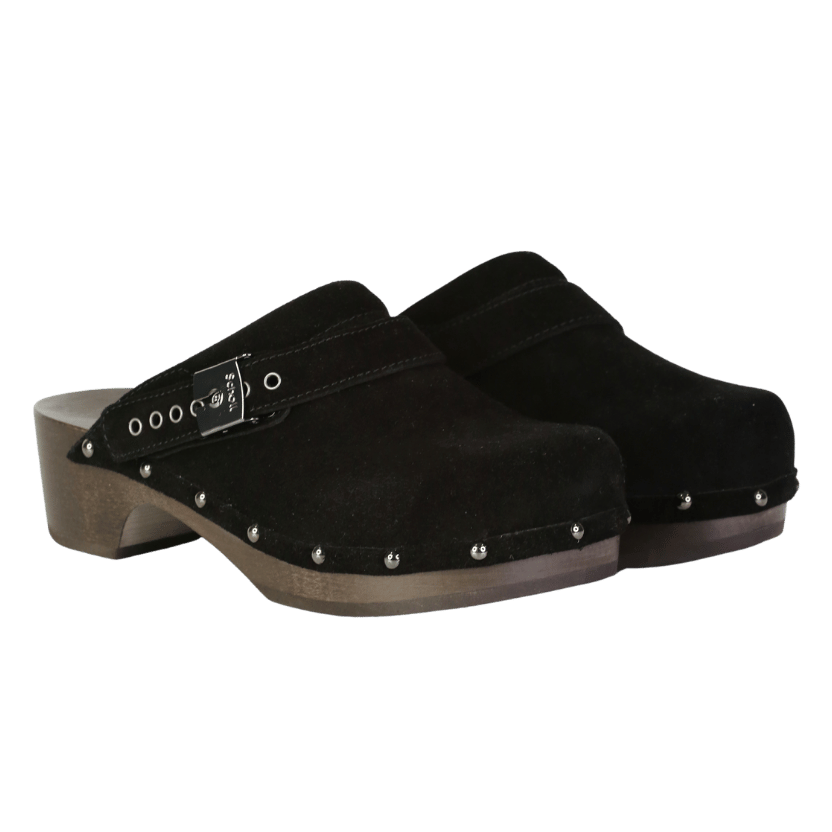 scholl Black Clogs Pescura Robin N/f UK 5 EU 38 👠