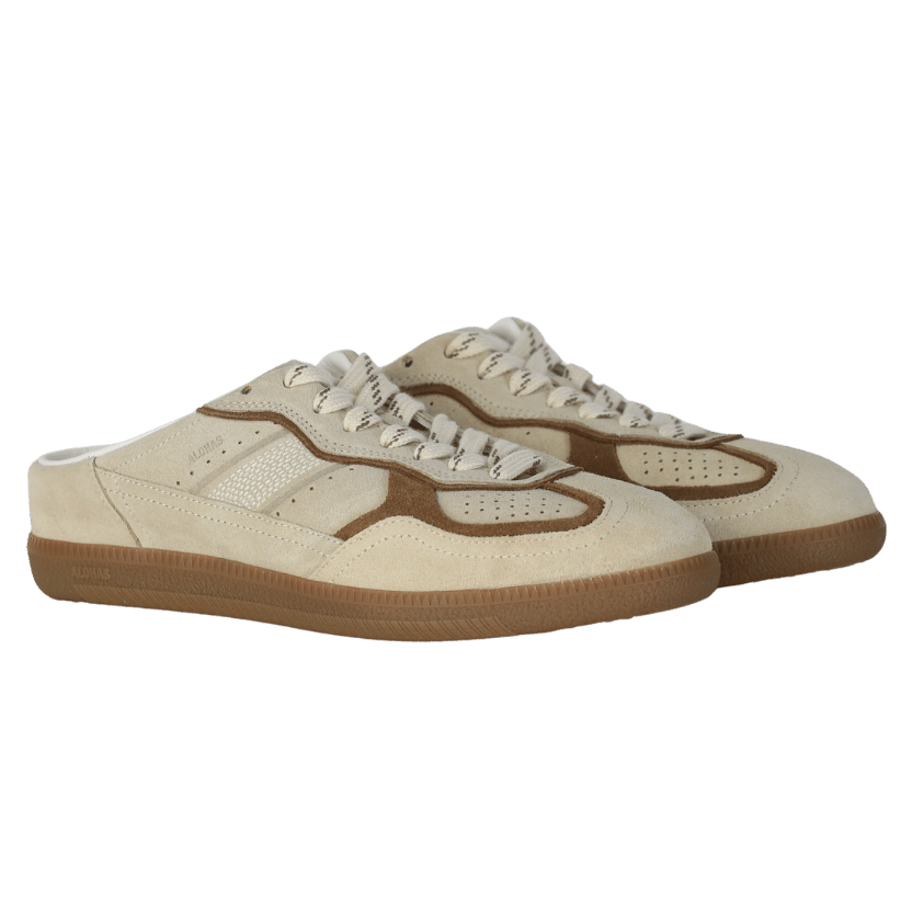 alohas Tb.490 Mule Cream Suede Sneakers UK 8.5 EU 41.5 👠