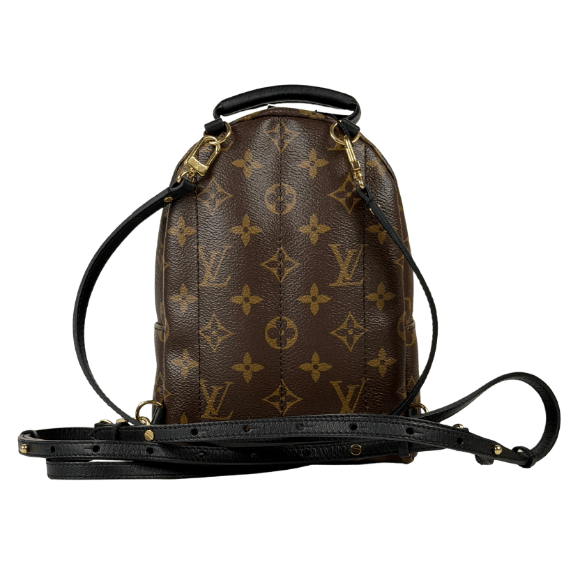 backpack lv mini Louis Vuitton Black Calfskin Lockme Fashioned In Monogram Reverse *BRAND NEW* LV TINY BACKPACK