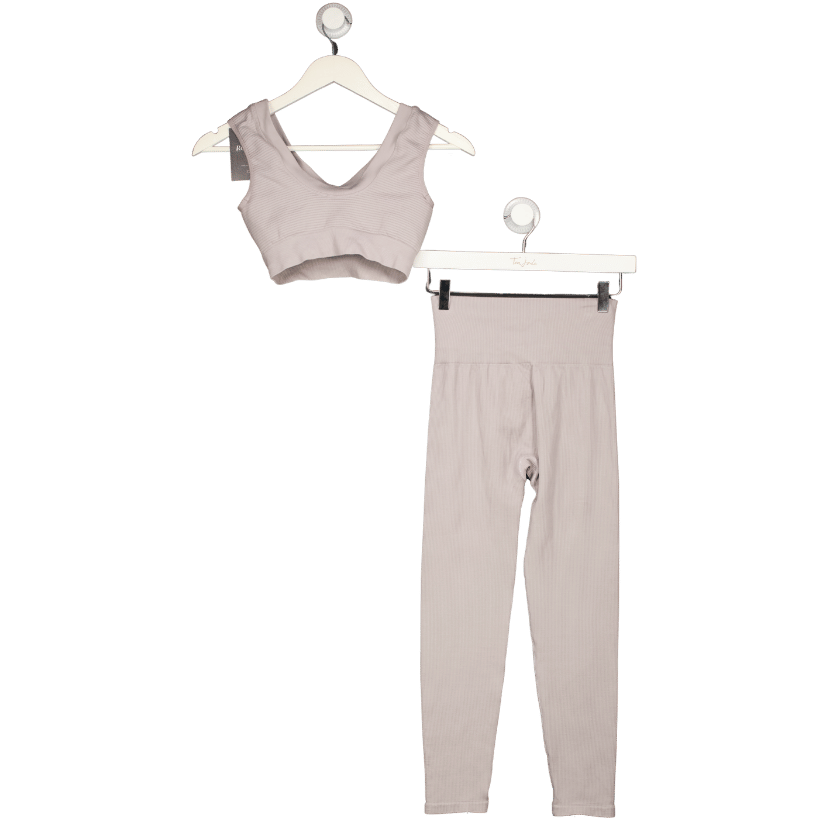 SEFI Grey Sports Bra With Leggings UK S