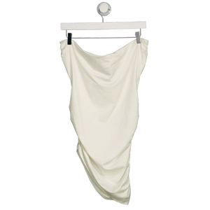 Mars the Label White The Iris Off Shoulder Top UK 8