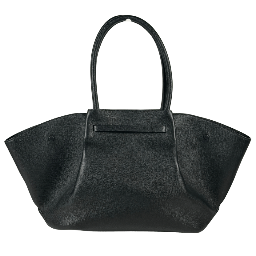 DEMELLIER LONDON Black New York Leather Tote Bag