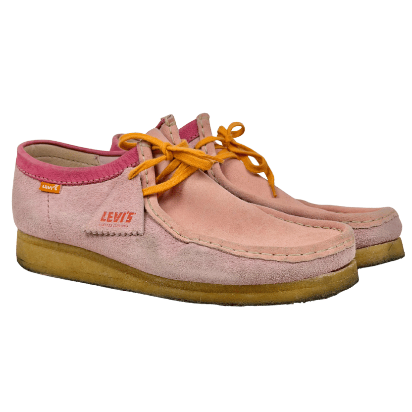 levis Pink X Clarks Vintage Loafers UK 9 EU 43 👞