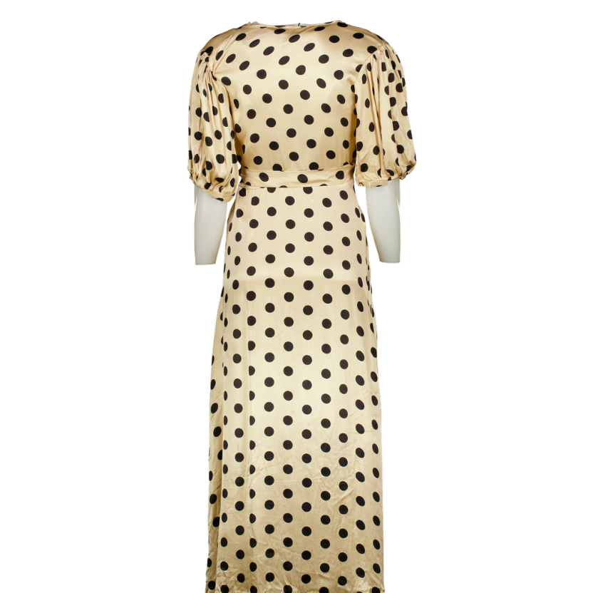zara beige polka dot dress Zara Baby Dress main image 1