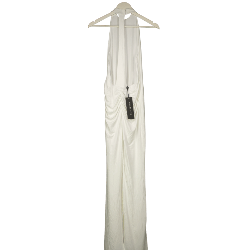 White Fox White Made For You Maxi Dress UK S
