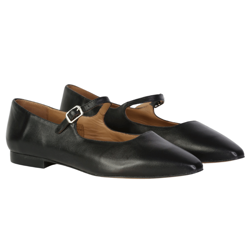 Flattered Camila Leather Black UK 5 EU 38 👠