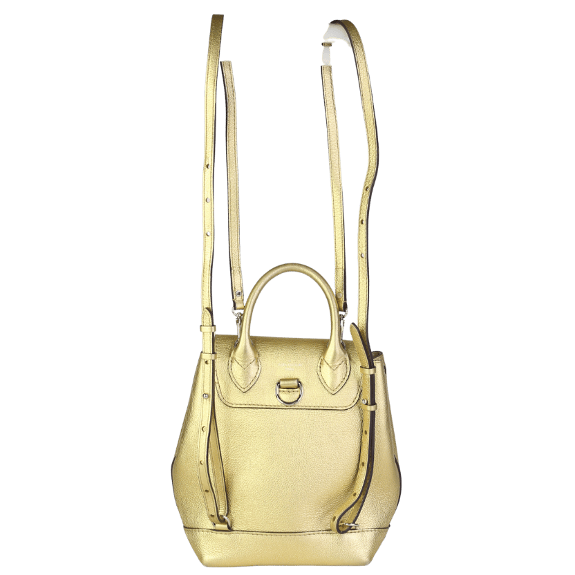 Louis Vuitton Lockme Mini Rucksack Backpack M54575 Leather Metallic Gold