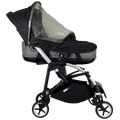 Bugaboo Grey Bee 6 Complete Carrycot/ Pushchair / frame and raincover