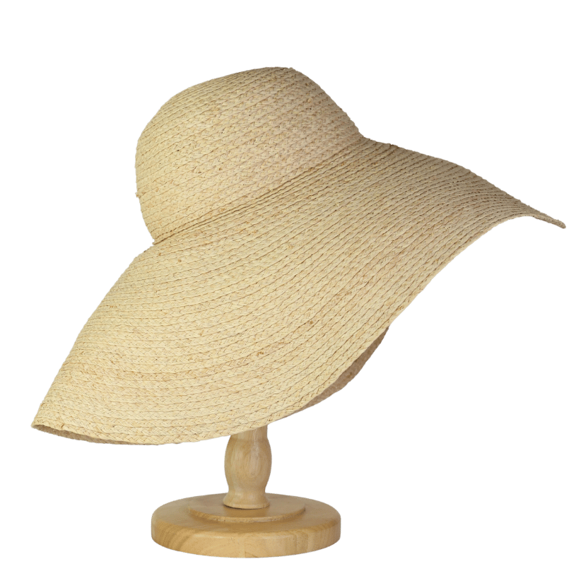 Arket Nude Wide Brim Straw Hat UK S