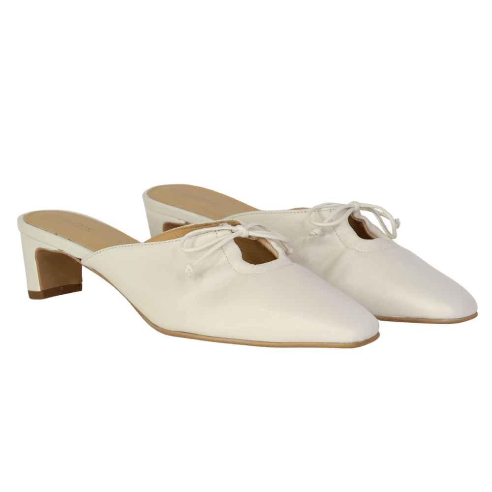 alohas Cream 50mm Amar Mules UK 5 EU 38 👠