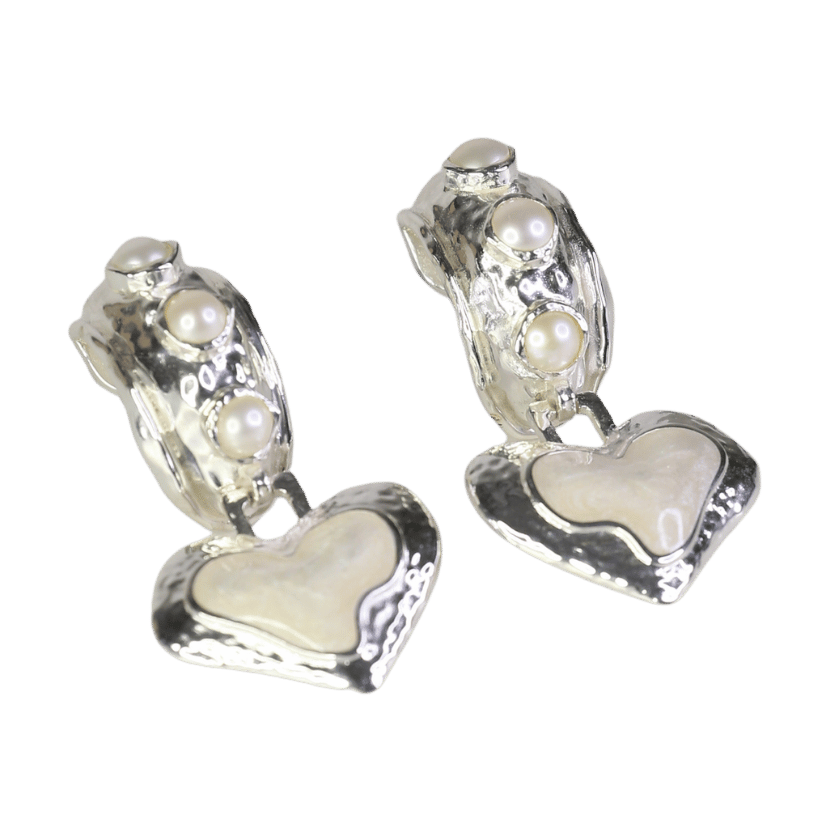 mountain moon Metallic Elena Earrings | Silver One Size