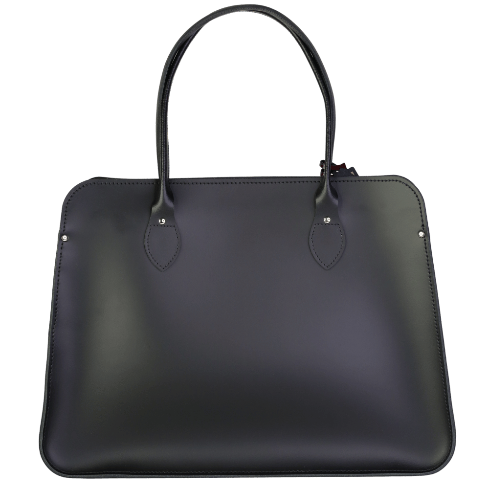 The Cambridge Satchel Company Black Smooth Leather "the Work Bag"