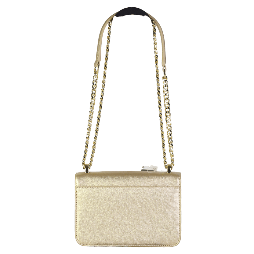 BENNETTON Metallic Gold Shoulder Bag