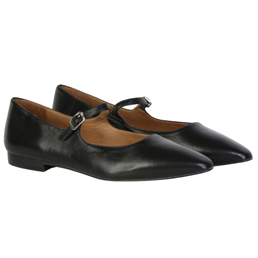 Flattered Camila Leather Black UK 6 EU 39 👠