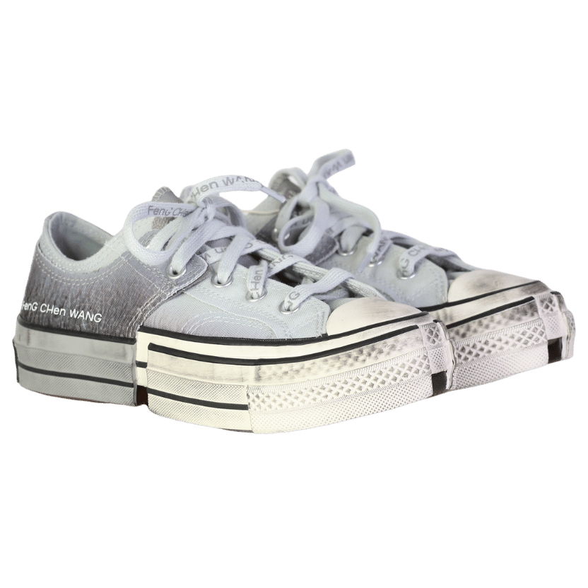 Converse Grey X Feng Chen Wang 2-in-1 Chuck 70 Sneakers UK 4 EU 37 👠