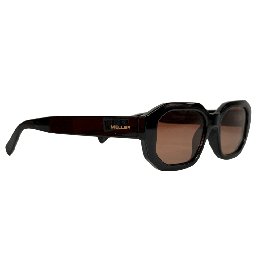 MELLER Kessie Dark Brown Polarised Anti-scratch Sunglasses In Case/box
