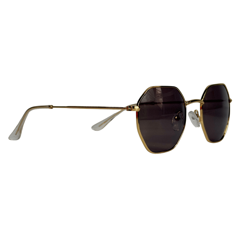 MELLER Gold Polarised Anti-scratch Sunglasses In Case/box