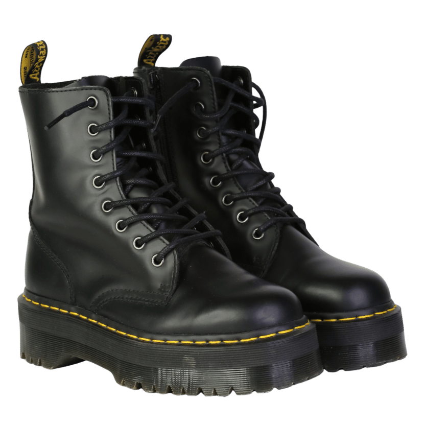 Dr Martens Black Smooth Leather Boots UK 5 EU 38 👠