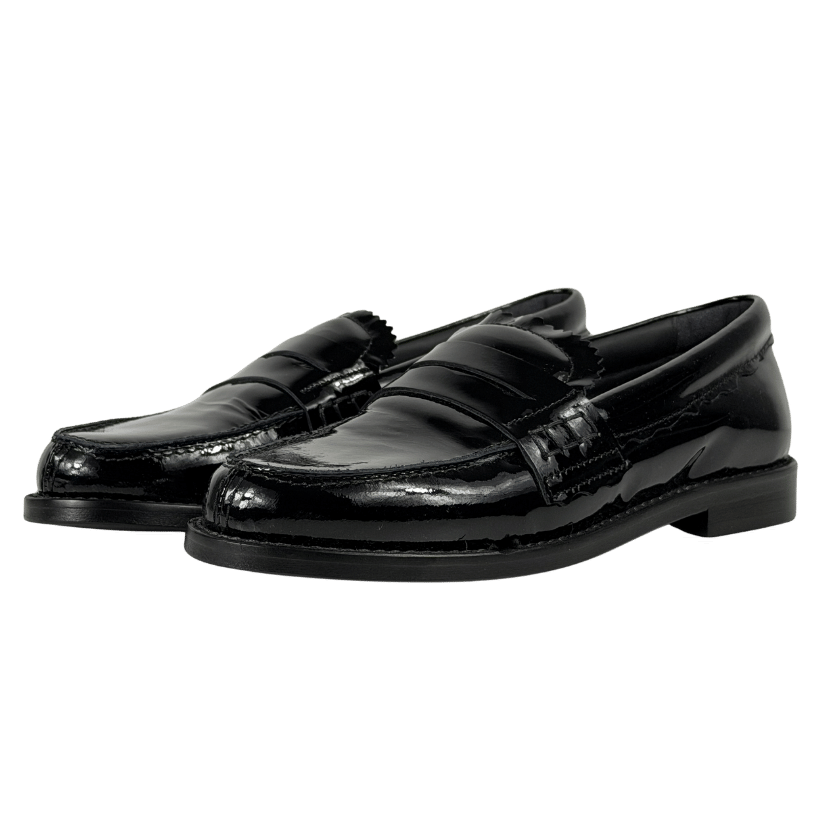GOLDEN GOOSE Classic Black Patent Loafers UK 3 EU 36 👠