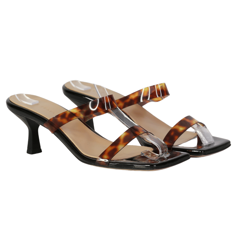 Dear francis Black Rain Sandal UK 7 EU 40 👠