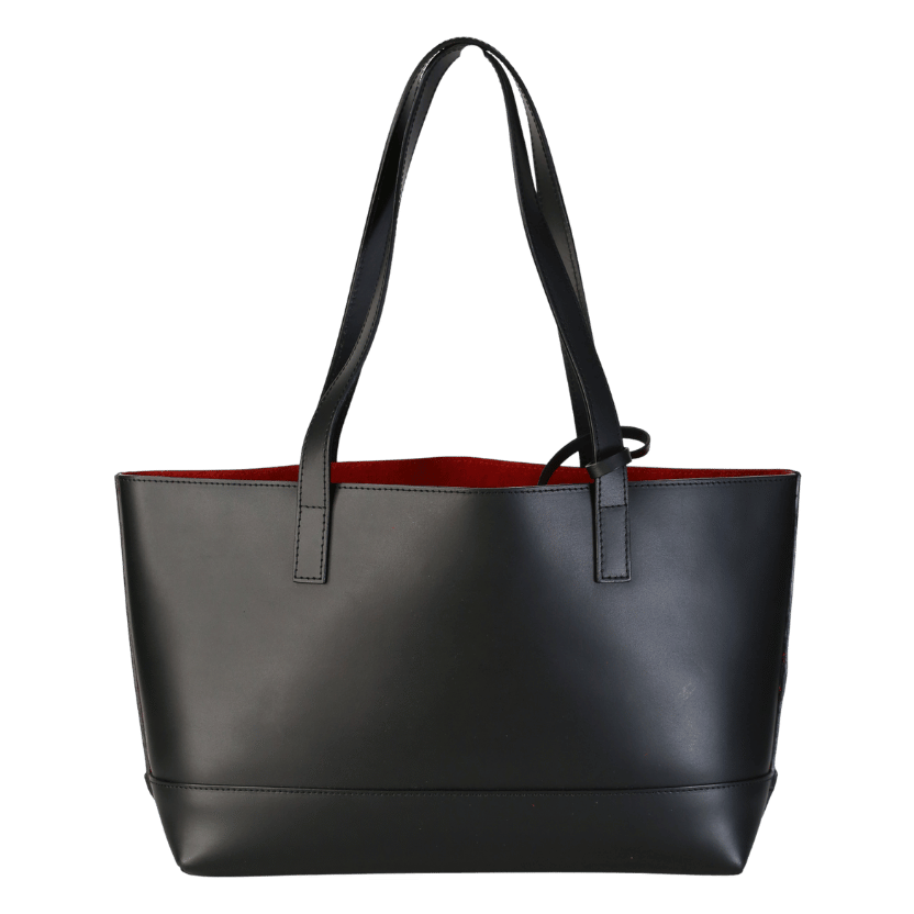 Teddy Blake Black Alice Vitello Media Black/red Tote Bag