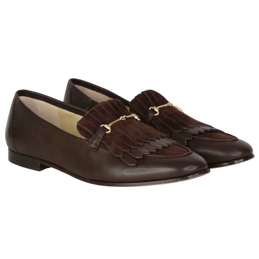 J. Mclaughlin Brown Arlie Leather Loafers US9.5 UK 7.5 EU 40.5 👠