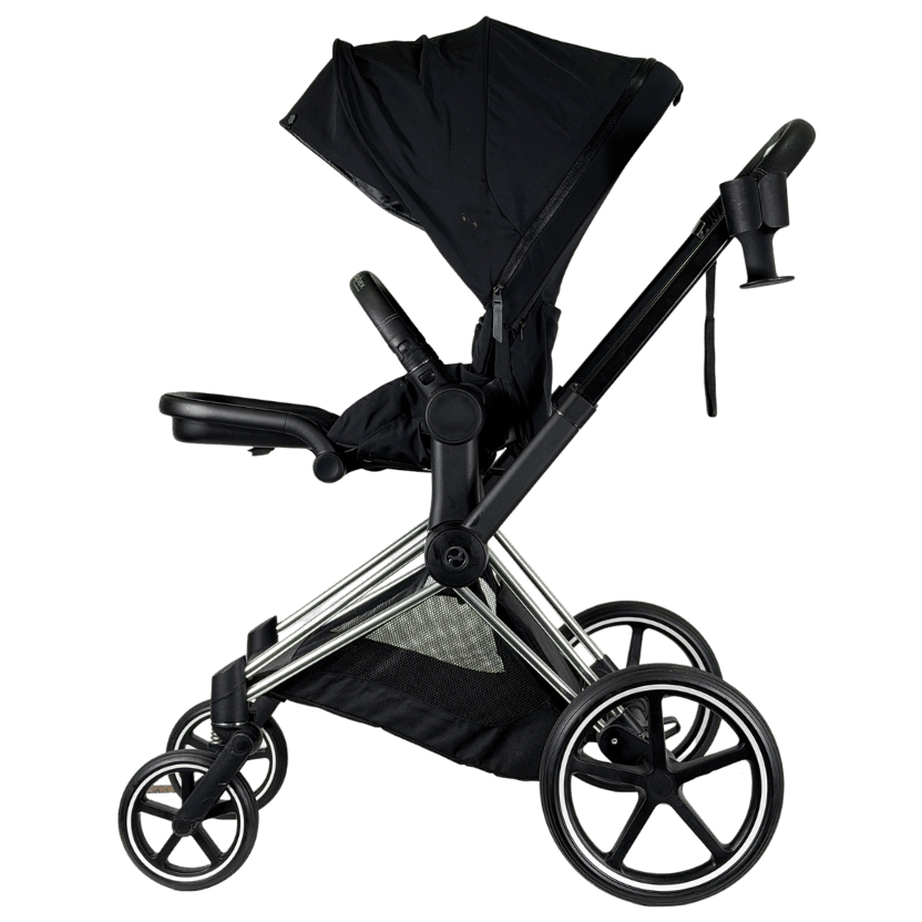 cybex travel system priam CYBEX Black Cybex Priam Cloud T Premium Travel System – Reliked