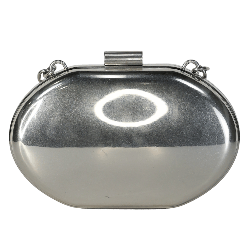 Simkhai Metallic Clutch Bag