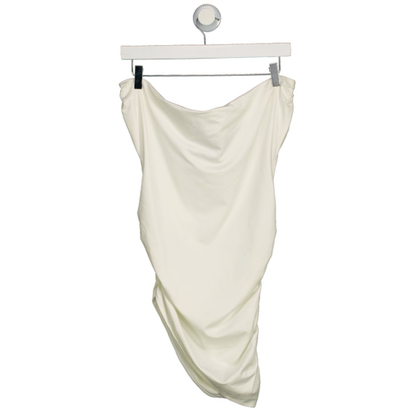 Mars the Label White The Iris Off Shoulder Top UK 8