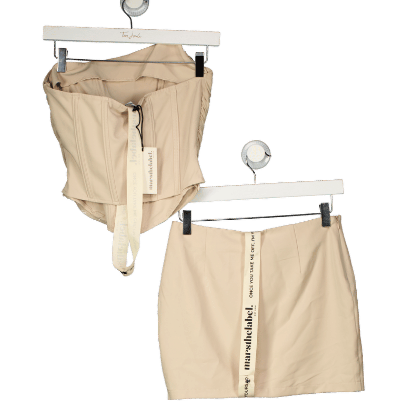 Mars the Label Beige Stone Two Piece UK 8
