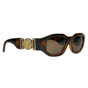 Versace Brown tortoise / gold Biggie 4361 Sunglasses
