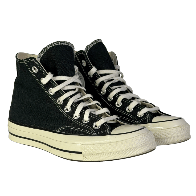 Converse Black Chuck 70 Vintage Canvas high top Trainers UK 6.5 EU 39.5 👠