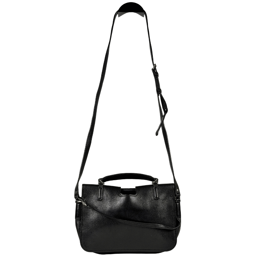 SAINT LAURENT Black Leather Medium Charlotte Messenger Bag