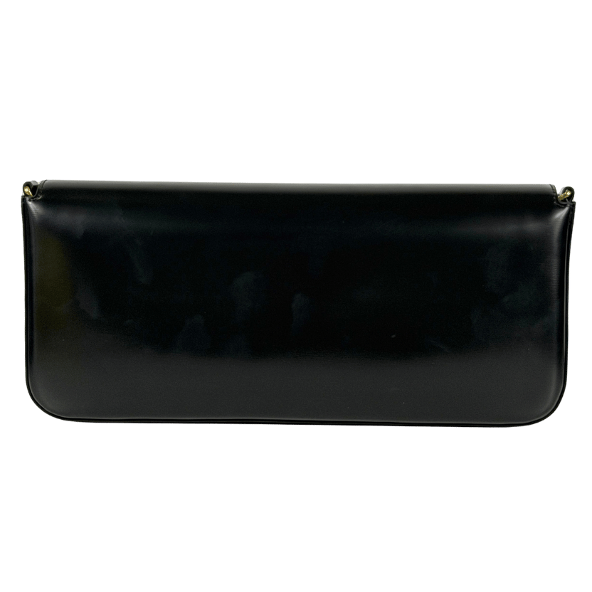 HOLLAND COOPER Marais Shoulder Bag Black Leather
