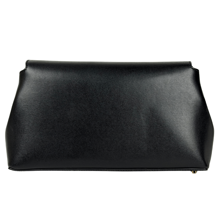 Totême Black T-lock Top Handle Bag One Size