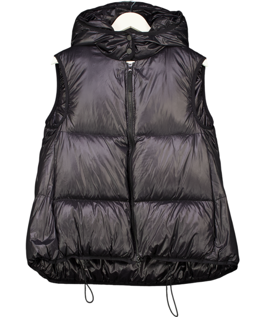JOSEPH Black Nylon Bubble Vest Gilet Fr38 UK 10