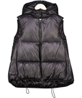 JOSEPH Black Nylon Bubble Vest Gilet Fr38 UK 10