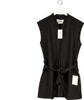 ODDMUSE Black The Ultimate Muse Sleeveless Dress With Additional Belts UK S