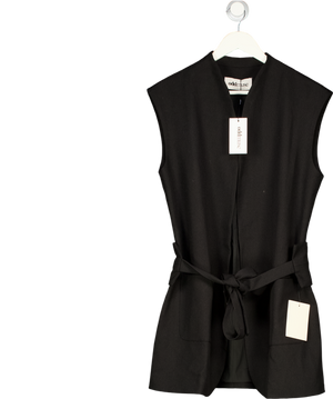 ODD MUSE Black The Ultimate Muse Sleeveless Dress With Additional Belts UK S