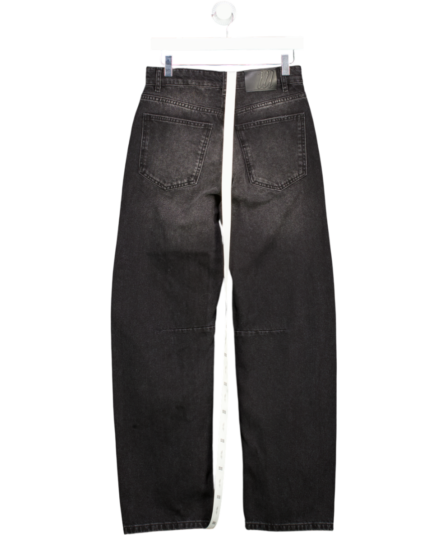 MAEBE Black Every Wear Straight Leg Jeans UK 6