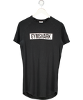 gymshark Black Logo T-shirt UK S