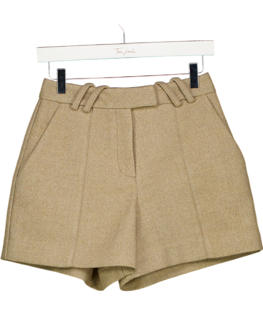 River Island Brown Tailored Shorts UK 6